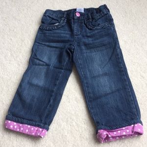 Denim capris